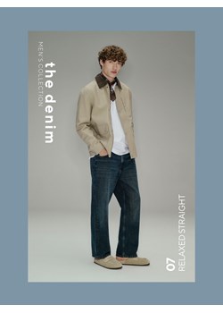 Reserved - Jeansy relaxed straight - indigo jeans ze sklepu Reserved w kategorii Jeansy męskie - zdjęcie 189214878