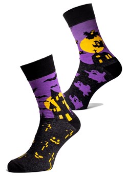 Skarpetki długie S96D HALLOWEEN ze sklepu italianfashion w kategorii Skarpetki damskie - zdjęcie 189215535