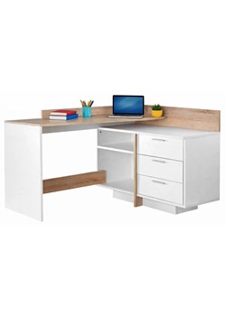 Narożne Uniwersalne Biurko Z Szufladami Z1-E58 ze sklepu Edinos.pl w kategorii Biurka i sekretarzyki - zdjęcie 189216186