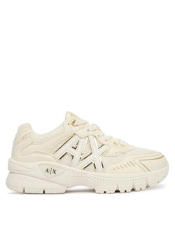 Sneakersy Armani Exchange XW002153 AF22757 MZ128 Biały ze sklepu eobuwie.pl w kategorii Buty sportowe damskie - zdjęcie 189216287