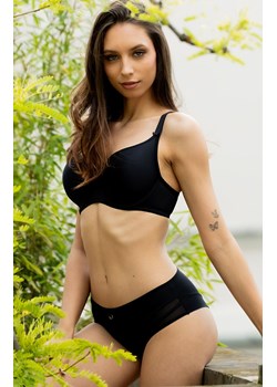 Biustonosz usztywniany typu kopa czarny Elena 19140, Kolor czarny, Rozmiar 100C, Mediolano ze sklepu Primodo w kategorii Biustonosze - zdjęcie 189217429