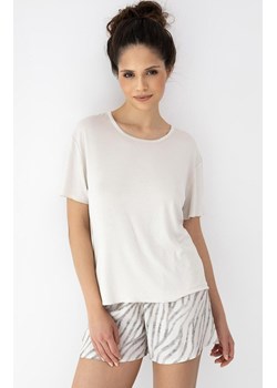 Sensis krótka piżama damska dwuczęściowa Dahlia, Kolor beżowy-wzór, Rozmiar S, SENSIS ze sklepu Primodo w kategorii Piżamy damskie - zdjęcie 189217446