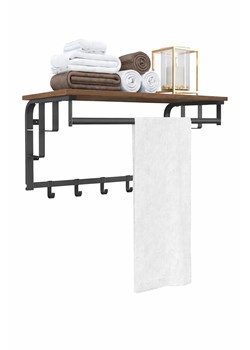 Półka Z Wieszakami Do Przedpokoju T2-F89 ze sklepu Edinos.pl w kategorii Zestawy mebli do przedpokoju - zdjęcie 189217686