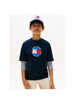 Tommy Hilfiger T-shirt FUN FLAG | Regular Fit ze sklepu Gomez Fashion Store w kategorii T-shirty chłopięce - zdjęcie 189218358
