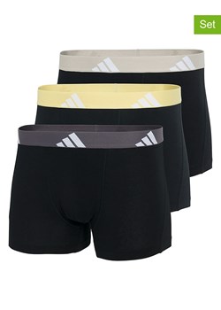 adidas Bokserki (3 pary) w kolorze czarnym ze sklepu Limango Polska w kategorii Majtki męskie - zdjęcie 189218516