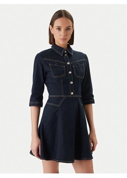 Morgan Sukienka jeansowa 261-REXAS Granatowy Regular Fit ze sklepu MODIVO w kategorii Sukienki - zdjęcie 189218566