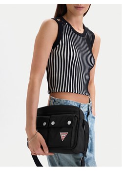 Guess Jeans Torebka CWBEO-GUESS-XC-002-09 Czarny ze sklepu MODIVO w kategorii Listonoszki - zdjęcie 189218598