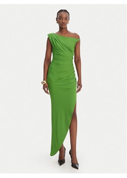 Elisabetta Franchi Sukienka koktajlowa AB-906-61E2-V450 Zielony Regular Fit ze sklepu MODIVO w kategorii Sukienki - zdjęcie 189218606