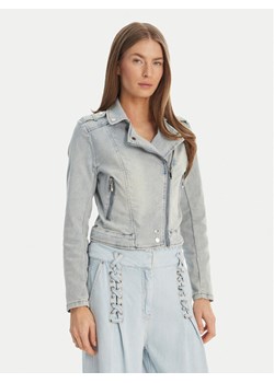 Morgan Kurtka jeansowa 241-VAMMY Błękitny Regular Fit ze sklepu MODIVO w kategorii Kurtki damskie - zdjęcie 189218638