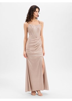 Unique Damska sukienka wieczorowa Kobiety różowe złoto marmurkowy ze sklepu vangraaf w kategorii Sukienki - zdjęcie 189219295