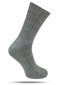 Ciepłe Wełniane Skarpetki Zimowe - Kolor Szary SKEMACSHSTR0183szare ze sklepu JegoSzafa.pl w kategorii Skarpetki męskie - zdjęcie 189219475