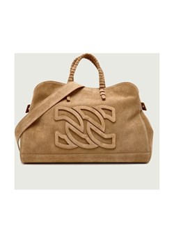 Casadei Shopperka Park Avenue | zamsz ze sklepu Gomez Fashion Store w kategorii Torby Shopper bag - zdjęcie 189219639