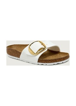 Birkenstock Skórzane klapki Madrid Big Buckle BF ze sklepu Gomez Fashion Store w kategorii Klapki damskie - zdjęcie 189219656
