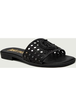 Just Cavalli Skórzane klapki FONDO ELISIE ze sklepu Gomez Fashion Store w kategorii Klapki damskie - zdjęcie 189219689