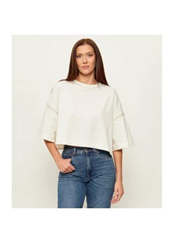 BOSS ORANGE T-shirt C_Ecrochet | Cropped Fit ze sklepu Gomez Fashion Store w kategorii Bluzki damskie - zdjęcie 189219819