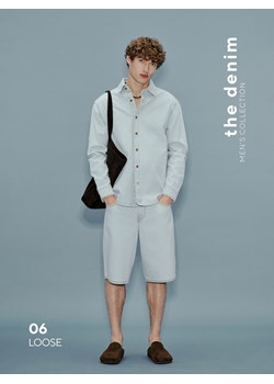 Reserved - Szorty loose fit - niebieski ze sklepu Reserved w kategorii Spodenki męskie - zdjęcie 189221309