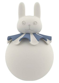 OYOY mini Lampa stołowa "Rabbit" w kolorze kremowo-niebieskim ze sklepu Limango Polska w kategorii Oświetlenie - zdjęcie 189222638