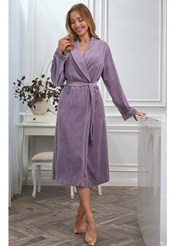 Długi szlafrok damski ametystowy 2620, Kolor ametyst, Rozmiar M, L&amp;L ze sklepu Primodo w kategorii Szlafroki damskie - zdjęcie 189224509