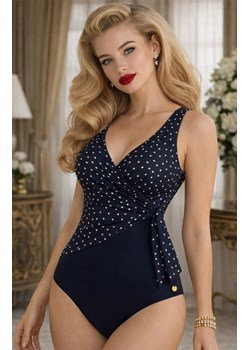 Strój kąpielowy jednoczęściowy Self S 1069 V1MG10 Margarita 10, Kolor granatowy, Rozmiar M, Self ze sklepu Primodo w kategorii Stroje kąpielowe - zdjęcie 189224539