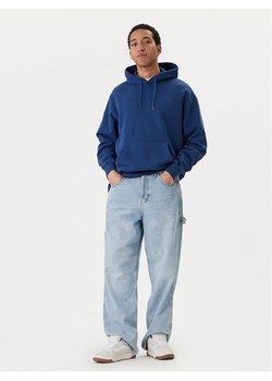 Element Bluza Lowcase Pigment Po ELYFT00173 Niebieski Relaxed Fit ze sklepu MODIVO w kategorii Bluzy męskie - zdjęcie 189225268