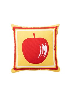 Benetton Poduszka w kolorze czerwono-żółtym ze sklepu Limango Polska w kategorii Poduszki dekoracyjne - zdjęcie 189225645