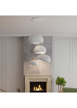 Opviq Lampa wisząca w kolorze białym - 90 x 120 cm ze sklepu Limango Polska w kategorii Oświetlenie - zdjęcie 189225967
