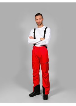 Alpine Pro Spodnie narciarskie "Edes 2" w kolorze czerwonym ze sklepu Limango Polska w kategorii Spodnie męskie - zdjęcie 189226036