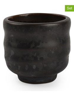 Salt and Pepper Kubki (2 szt.) "Oishi" w kolorze czarnym - wys. 5 x Ø 5 cm ze sklepu Limango Polska w kategorii Naczynia - zdjęcie 189226245