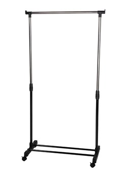 Alpina Stojak w kolorze srebrno-czarnym na ubrania - 78 x 158 x 41 cm ze sklepu Limango Polska w kategorii Szafy - zdjęcie 189226399