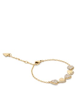 Bransoletka Guess JUBB06 071JW Złoty ze sklepu eobuwie.pl w kategorii Bransoletki - zdjęcie 189228015