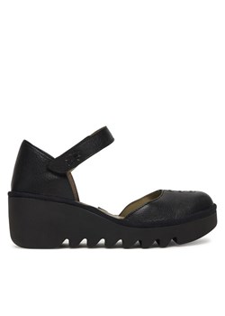 Półbuty Fly London Bisofly P501305 Czarny ze sklepu eobuwie.pl w kategorii Półbuty damskie - zdjęcie 189228129