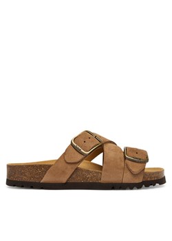 Klapki Scholl Selene F00774 Brązowy ze sklepu eobuwie.pl w kategorii Klapki damskie - zdjęcie 189228167