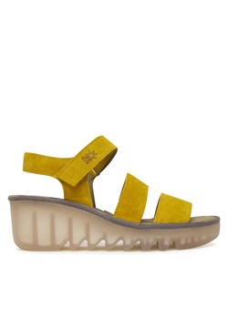 Sandały Fly London Bexyfly P501575 Żółty ze sklepu eobuwie.pl w kategorii Sandały damskie - zdjęcie 189228225