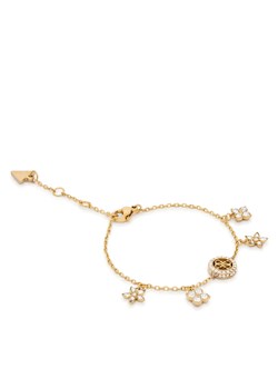 Bransoletka Guess JUBB06 033JW Złoty ze sklepu eobuwie.pl w kategorii Bransoletki - zdjęcie 189228247
