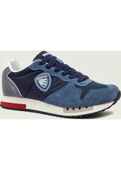 BLAUER Sneakersy QUEENS05 | zamsz ze sklepu Gomez Fashion Store w kategorii Buty sportowe męskie - zdjęcie 189230999
