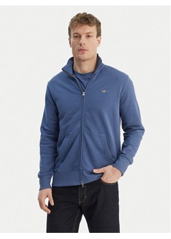 Gant Bluza Shield 2008006 Niebieski ze sklepu MODIVO w kategorii Bluzy męskie - zdjęcie 189231076