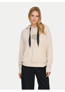 ONLY Bluza Fancy 15370578 Beżowy Regular Fit ze sklepu MODIVO w kategorii Bluzy damskie - zdjęcie 189231145