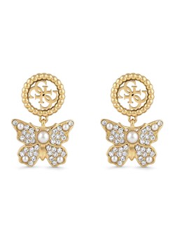 Guess Kolczyki JUBE06 132JW Złoty ze sklepu MODIVO w kategorii Kolczyki - zdjęcie 189231175