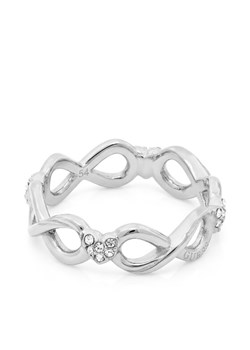 Guess Pierścionek JUBR06 050JWzlo Złoty ze sklepu MODIVO w kategorii Pierścionki - zdjęcie 189231206