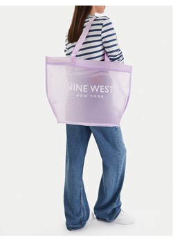 Nine West Torebka CEO-Eloura-LA374-4074 Fioletowy ze sklepu MODIVO w kategorii Torby Shopper bag - zdjęcie 189231257