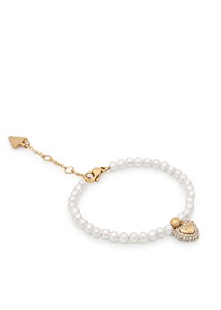 Guess Bransoletka JUBB06 091JW Biały ze sklepu MODIVO w kategorii Bransoletki - zdjęcie 189231277