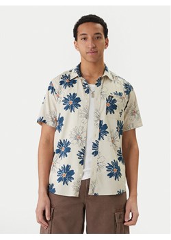 RVCA Koszula Resort AVYWT00520 Beżowy Relaxed Fit ze sklepu MODIVO w kategorii Koszule męskie - zdjęcie 189231297