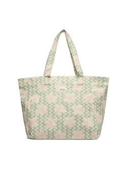 Roxy Torebka Anti Bad Vibes Printed ERJBT03406 Zielony ze sklepu MODIVO w kategorii Torby Shopper bag - zdjęcie 189231336