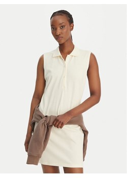 Kappa Sukienka codzienna Ivanka 332D7MW Écru Regular Fit ze sklepu MODIVO w kategorii Sukienki - zdjęcie 189231556