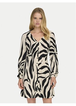 ONLY Sukienka codzienna Sakura 15366872 Czarny Slim Fit ze sklepu MODIVO w kategorii Sukienki - zdjęcie 189231576