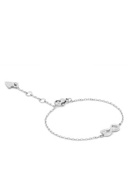 Guess Bransoletka JUBB06 048JW Srebrny ze sklepu MODIVO w kategorii Bransoletki - zdjęcie 189231579