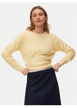 Vero Moda Sweter Doffy 10201022 Żółty Regular Fit ze sklepu MODIVO w kategorii Swetry damskie - zdjęcie 189231636