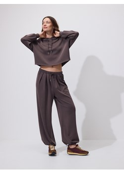 Reserved - Spodnie balloon - brązowy ze sklepu Reserved w kategorii Spodnie damskie - zdjęcie 189234719