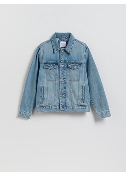 Reserved - Jeansowa kurtka - niebieski ze sklepu Reserved w kategorii Kurtki męskie - zdjęcie 189234746