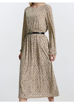 Sinsay - Sukienka z ozdobnym paskiem - wielobarwny ze sklepu Sinsay w kategorii Sukienki - zdjęcie 189235638